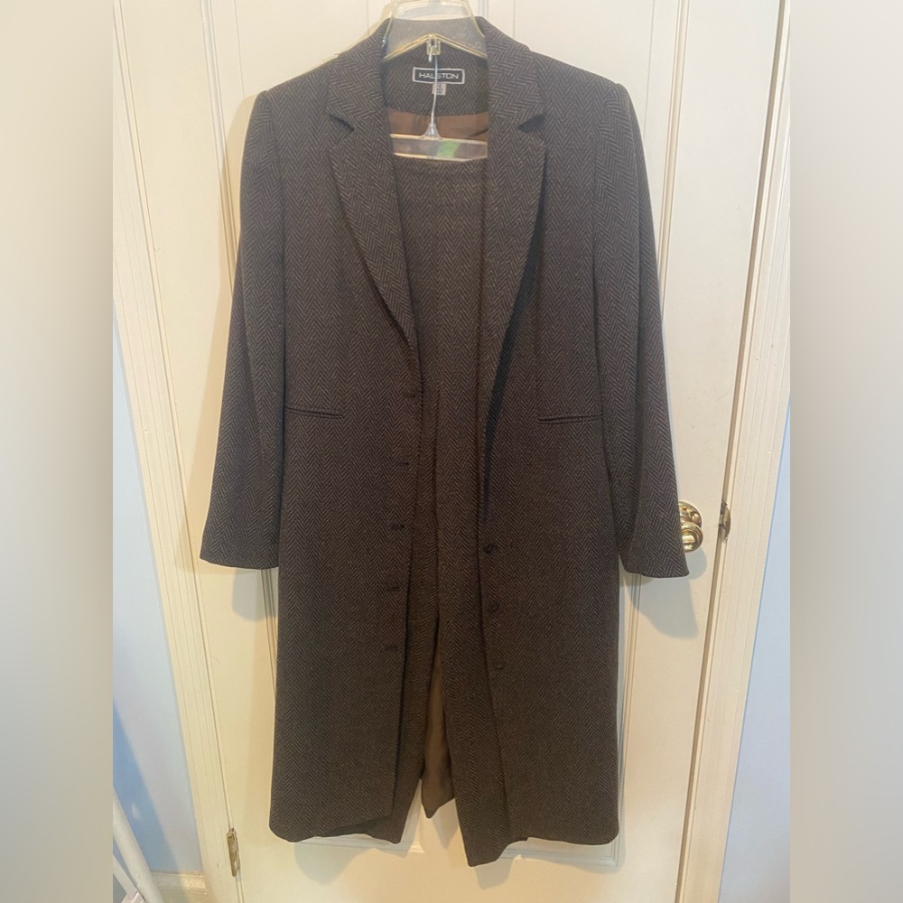 Vintage Halston Women's Pants Suit SIZE 12